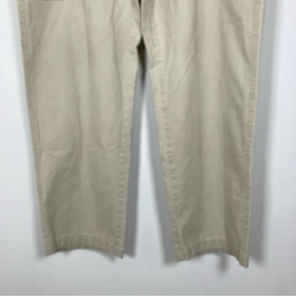 LL Bean Men’s Tropic Weight Khaki Comfort Size 35X30 Cotton Cargo